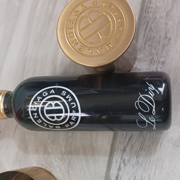 Balenciaga Vintage Le Dix Rare Brass Refillable Canister - Picture 5 of 11